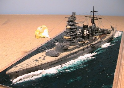 IJN Nagato at the Battle off Samar, October 1944