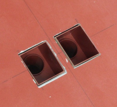 port and starboard turbine cooling water outlets