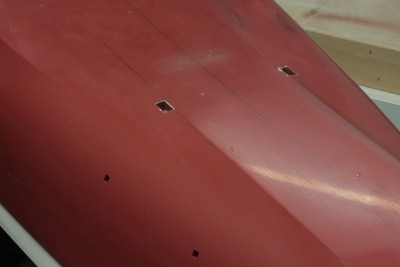 2 sea boxes right outside of plate run C (executed as docking keel).