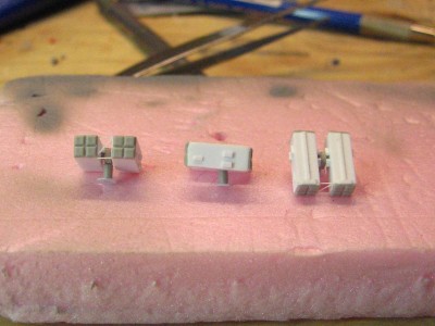 each launcher has 27 pieces