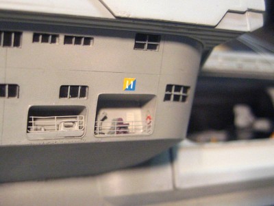 refueling station painted purple.