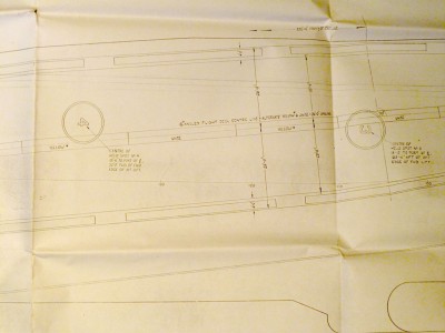 First of three deck layout photos.