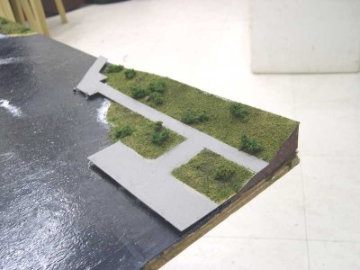 To a new added dockyard