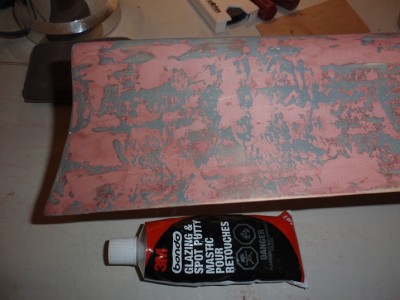 sanded down