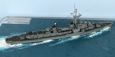 USS Cone as seen from the starboard side crusing the Mediterranean