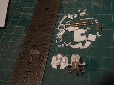 sub assembly and the parts for 1 gun