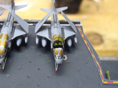 Making a prowler with open cockpit and interior was not an easy task!