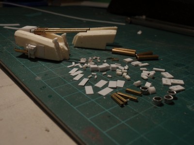 all the parts are not shown,soom are hidden under barrels,kind of stupid to make them and not be able to see them,unless one does hand stands