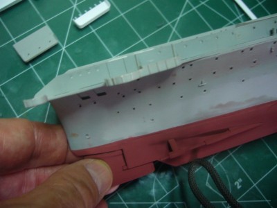The next step with a completed platform and the kit part in the background