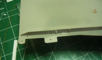 And a top view of the rear platforms