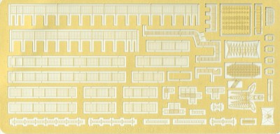 The photo-etch set is completely new for Iwo Jima and much more extensive than fret A for the Wasp