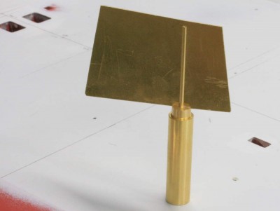 Shaft and rudder dry fit