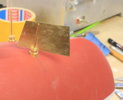Dryfitting with rudder