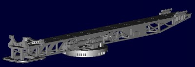 Right side of the catapult