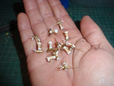 all 12- 20 m.m's,a very finicky job as you can see my fingers look big and my eyes are weak.