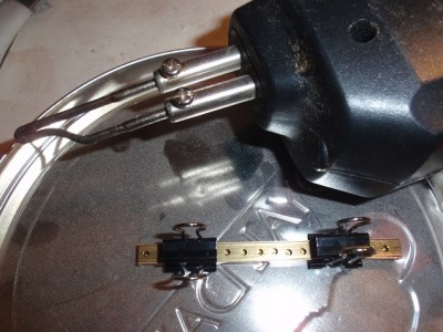 fairly heavy brass so i used a big gun,lots of heat