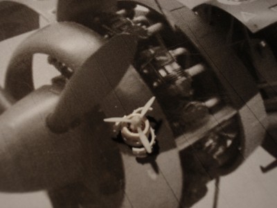 the open cowlings are the thinnest tube i had ,they still are  over sized.but at the size the engine is it is hardly noticable