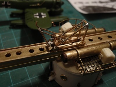 looks not bad,still have to add the cables for the carriage.they will go on when things are glued down