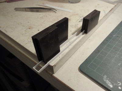 magnets to hold things in line