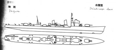 Shigure layout, Sasebo, 12-1-1944 by Fukui.jpg