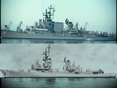 The true test is to compare the model to the real ship