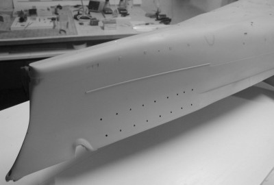 Michalel Otten�s Tirpitz hull.