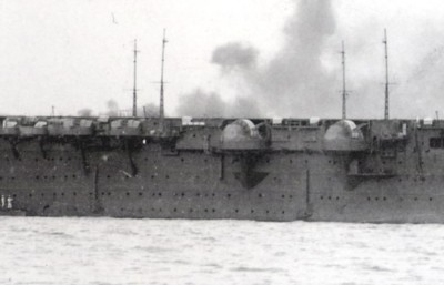 Shokaku, August 1941 at Yokosuka, starboard aft crop.jpg