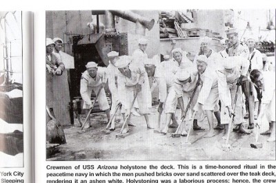 scan from the squadron at sea book