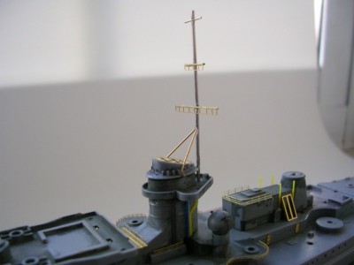 Main mast Gneisenau