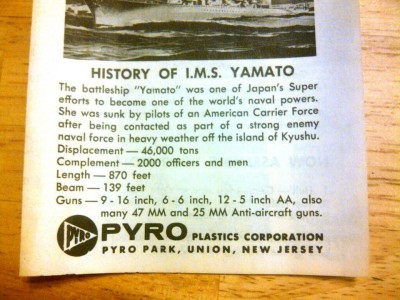 An interesting "history" of Yamato, with the dimensions completely off-base.  The size reported here is more akin to the Iowas.