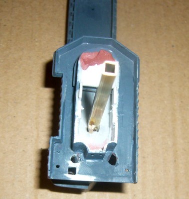 The hole for the down ladder centered