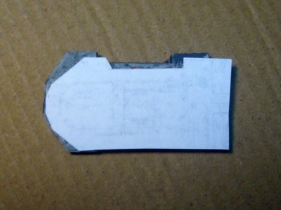 The print compared to the deck. Quite a bit different