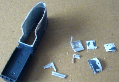 The wreck before the rebuild