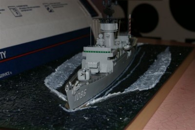 Here is the 1/350 USS Brewton