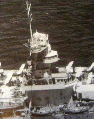 This one shows a starboard view of the top and the different braces