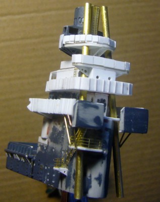 The second layer on the 8" director platform