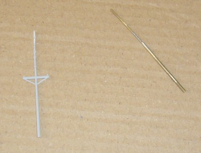 The kit mast and my first start