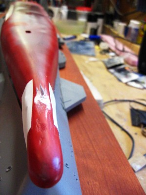 sanded away now