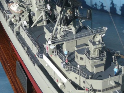 A view of the final version superstructure