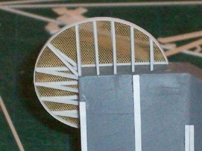 Close with the supports rebuilt.