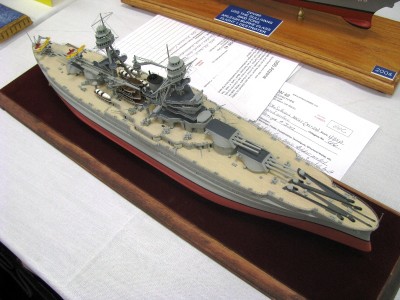1st Place, surface ships 1/599 to 1/124 scale