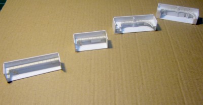 all four lined up ready to go