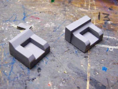 And my new home made resin CIWS platforms.  I really like how these turned out.