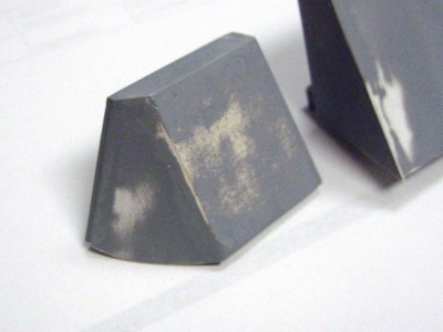 Bow sponsons are almost ready as well, cleaning up, looking for any miniscule flaws before attachment