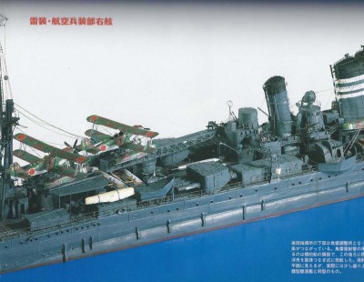 Furutaka 1-100 model by mutsuo uchiyama, starboard mid small alt.jpg