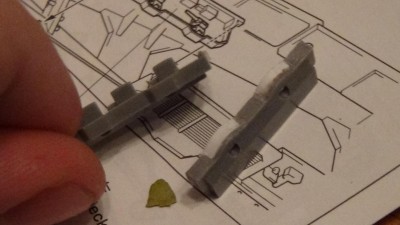 After doing a bit of research (thanks, CASF forum!) I decided to do a bit of modification. The strip styrene I had on hand just happens to be the right thickness!