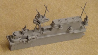 The island is assembled, primed and ready for moar filler!