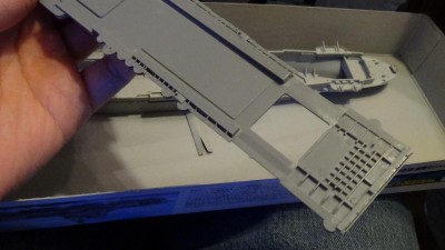 Yorktown Build Log 016.JPG (123.71 KiB) Viewed 4249 times Aft flight deck underside. Both ends are fairly detailed for their scale.