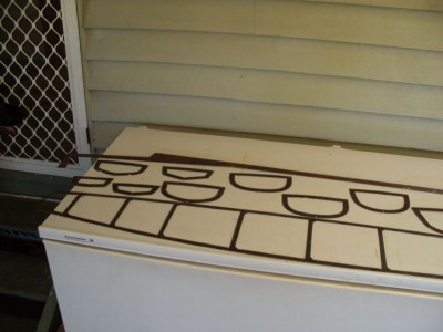 Pieces for the stern