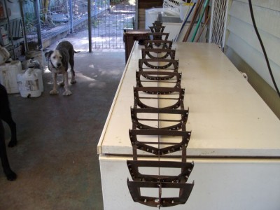 View from the stern